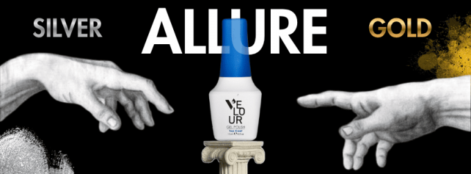 VELOUR ALLURE TOP COAT - сиянието на среброто и топлия блясък на златото